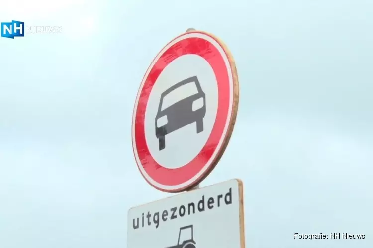 IJmonds burgerinitiatief geslaagd: gevaarlijke dijkweg nu eindelijk autovrij