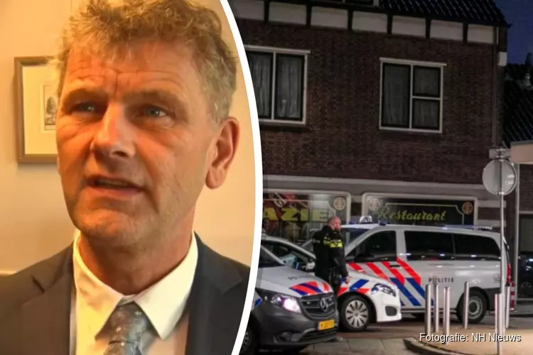 Burgemeester Beverwijk toont medeleven aan overvallen ondernemers