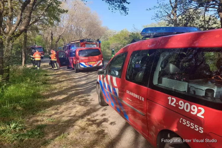 Duinbrand in Wijk aan Zee snel onder controle