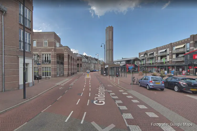 Vervanging rood asfalt deel Laan van Broekpolder
