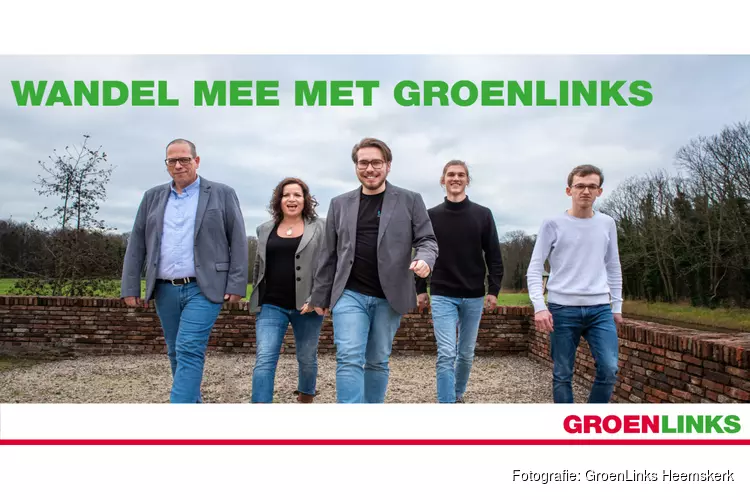 GroenLinks Heemskerk gaat aan de wandel