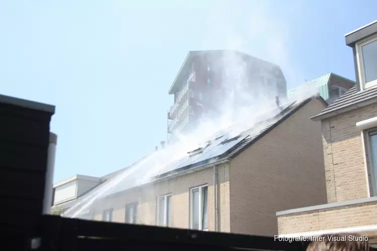 Brand in woning te Heemskerk