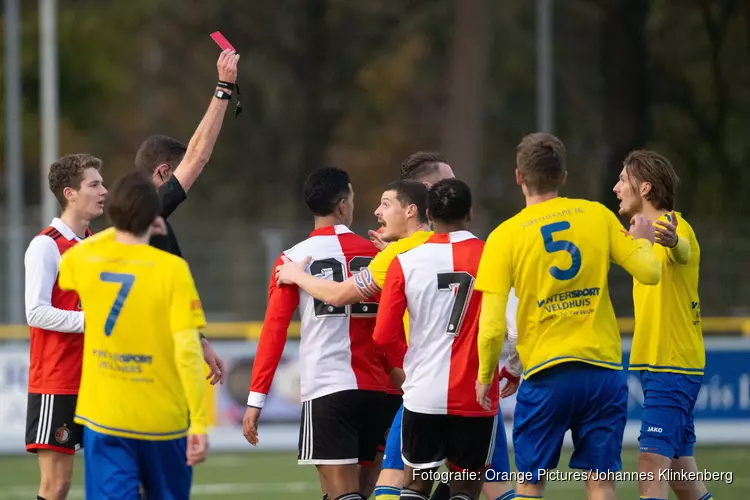 ODIN &#39;59 wint ook niet van laagvlieger SC Feyenoord en kleurt rood