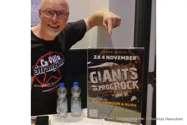 Heemskerker Ronald Dalfsen en zijn boekenvertaling van een werelddrummer