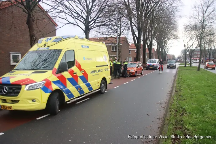 Fietsster aangereden in Heemskerk