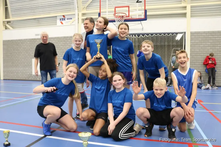 Anne Frank en Otterkolken schoolbasketbal kampioenen 2023