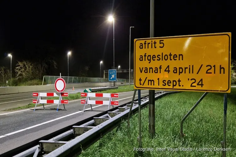 Mega-onderhoud A7 Purmerend van start: verkeersdrama van 5 maanden staat voor de deur