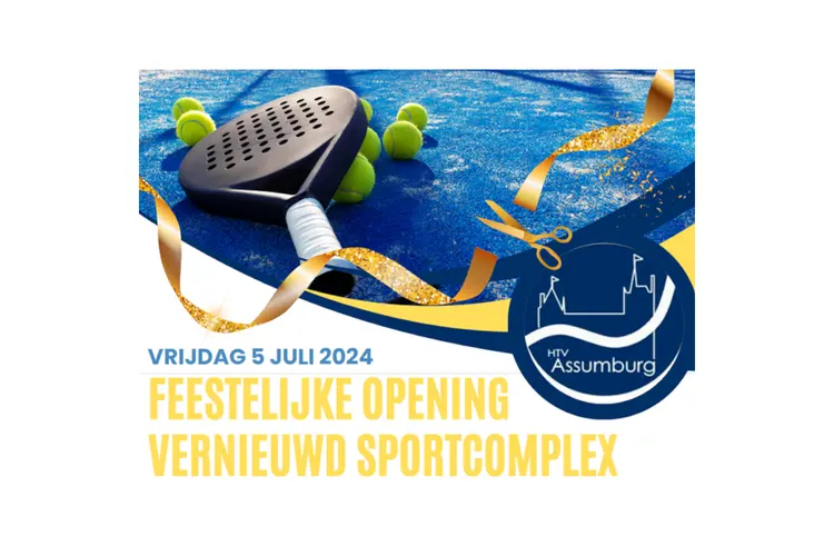 HTV Assumburg opent vernieuwd sportcomplex met knallend evenement