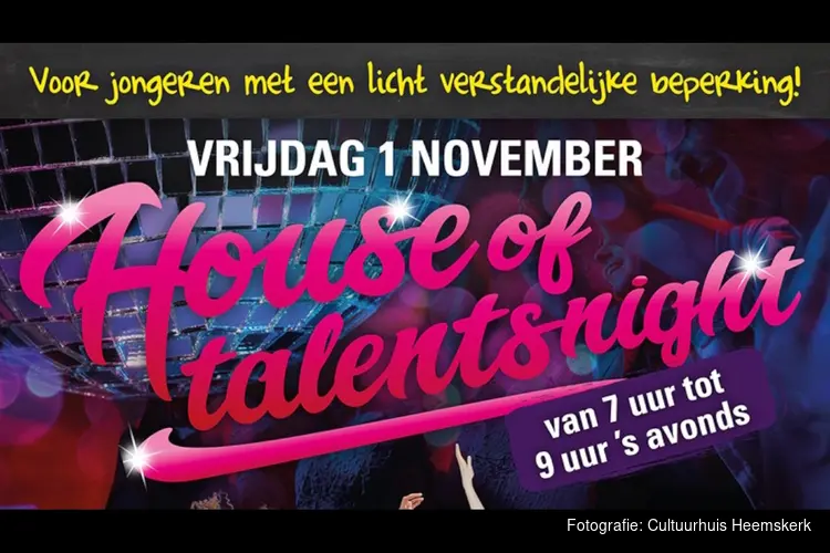 House of Talents Night – Een prikkelarme uitgaansavond voor jongvolwassenen met een licht verstandelijke beperking