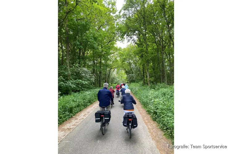 Kom in beweging tijdens de winterse fietstocht